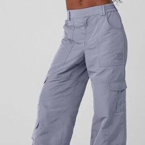 Alo Yoga Cargo Snow / Ski Pants – Fog Gray – XS – Like New